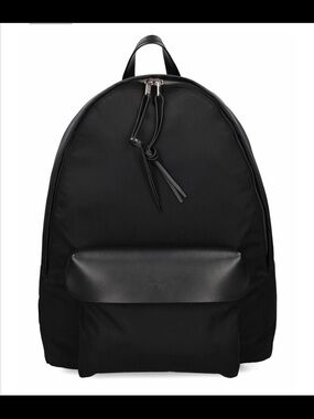 Jil Sander  Large Black Minimalist Backpack